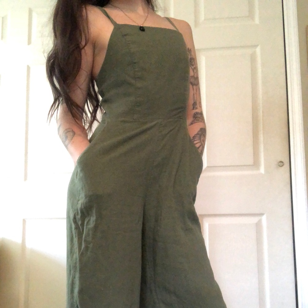 Sage jumpsuit